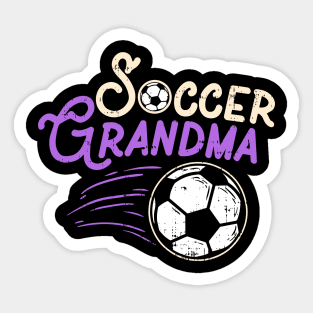 Soccer grandma Sticker